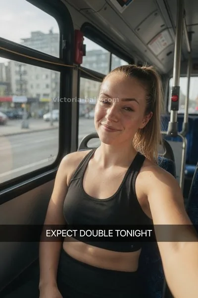 Ballbusting Caption #089: auto selfie snap - Victoria Hale