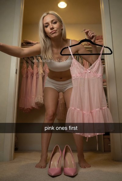 Sissy Caption #015: auto selfie snap - Victoria Hale